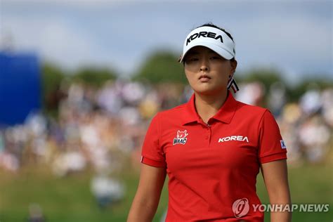 4타 줄인 고진영 Lpga 스코틀랜드 여자오픈 3r 7위 韓聯社