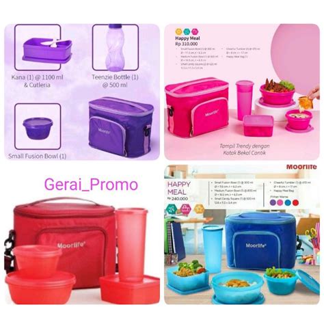 Jual Kado T Paket Bekal Lengkap Tas Selempang Lunch Set Ungu Lunch Box Dengan Model Baru