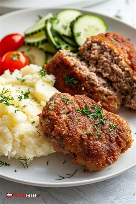 Polish Meatballs Meat Patties Recipe Kotlety Mielone