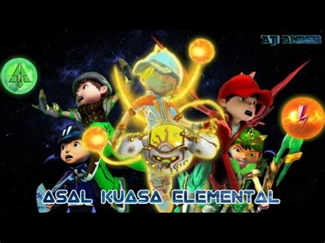 Boboiboy Fusion Baru 5 Kuasa Elemental Asal Mula Kuasa Elemental