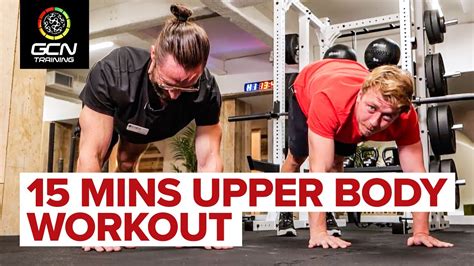 Upper Body Workout For Cyclists Mins Circuit Training Session