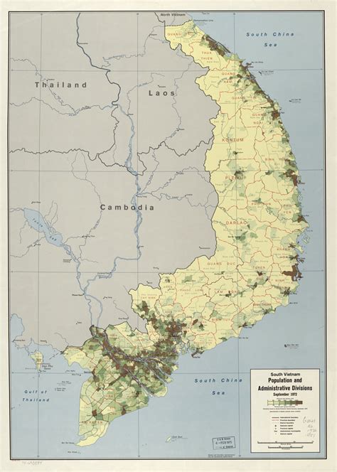 South Vietnam Population And Administrative Divisions Sep Flickr