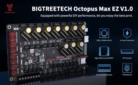 Amazon Bigtreetech Octopus Max Ez V Placa De Control De Bits