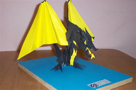 Origami Dragon pattern by Azchara on DeviantArt