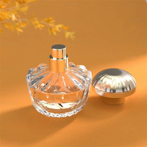 Supply 50ml Shell Shaped Custom Empty Perfume Bottle Wholesale Factory Xuzhou Daxin Glass