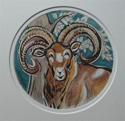 Aquarelle Gerber Steinbock Graub Nden Kaufen Auf Ricardo