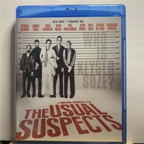 The Usual Suspects Blu Ray Disc 2015 20th Anniversary 883904328308