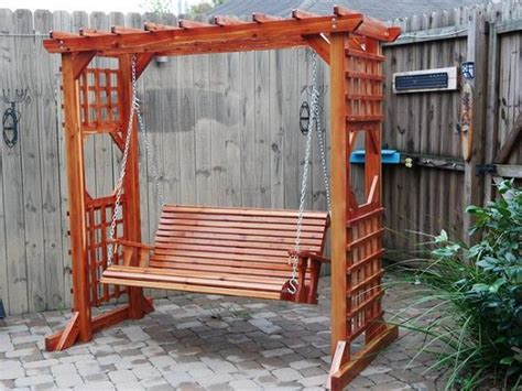 13 Free DIY Arbor Swing Plans To Have Fun At Home - Mint Design Blog