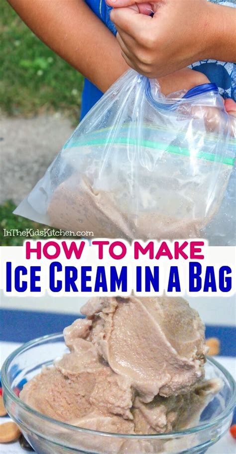 Easy Ice Cream In A Bag