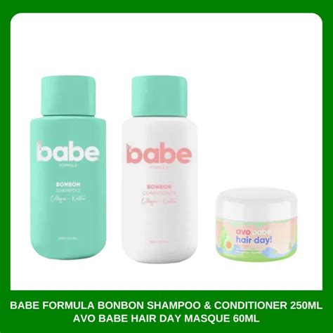 Babe Formula Bonbon Sulfate Free Curly Girl Approved Shampoo And