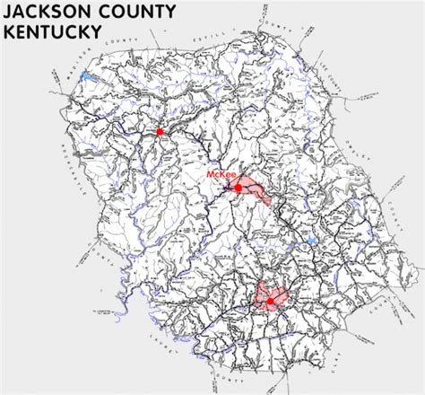 Jackson County Kentucky Kentucky Atlas And Gazetteer