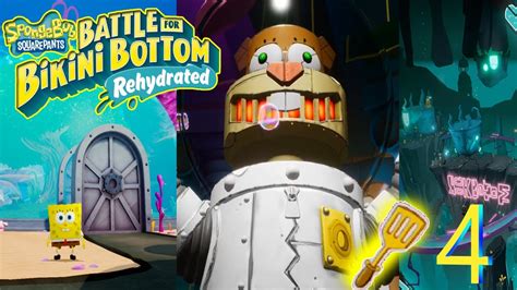 SANDY ROBO FASE MEDONHA SPONGEBOB BATTLE FOR BIKINI BOTTOM REHYDRATED YouTube