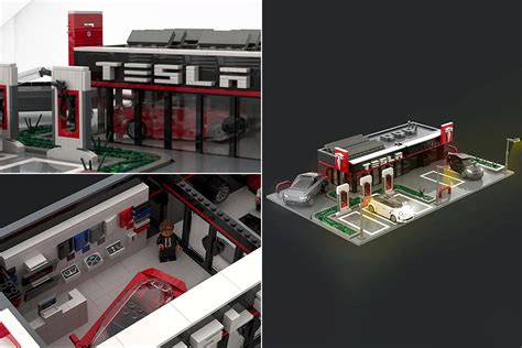 Fan-Designed LEGO Ideas Tesla Center Still Needs Over 8,000 Votes for ...