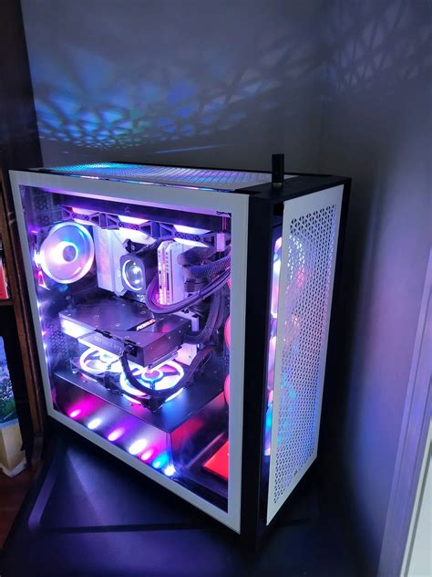 Custom Black And White Corsair 5000d Build I Ordered Some White 5000d