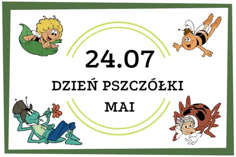 Baner dzień pszczółki Mai Gify i obrazki na GifyAgusi pl