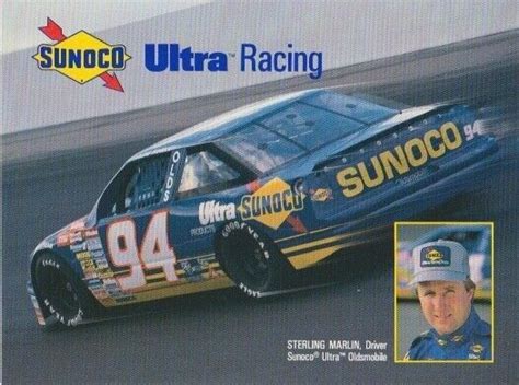 Sterling Marlin Sunoco Oldsmobile Cutlass Nascar Winston Cup