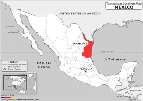 Where is Tamaulipas Located in Mexico? | Tamaulipas Location Map in the ...