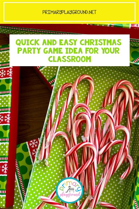 Easy Christmas Party Game Idea Primary Playground Easy Christmas