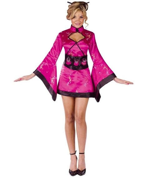 Adult Sake Sweetie Geisha Sexy Costume Women Costumes