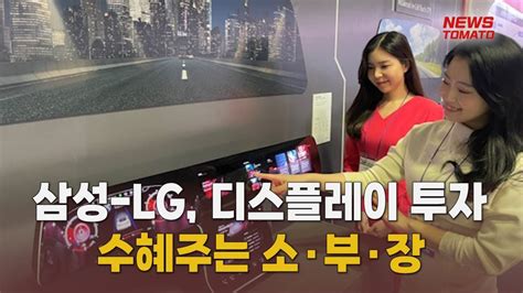 삼성 Lg 디스플레이 투자 수혜주는 소·부·장 말하는 기자들경제 And 금융0406 Youtube