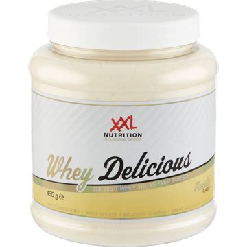 XXL Nutrition Whey Delicious Vanilla Flavor 450 G Bestellen Jumbo