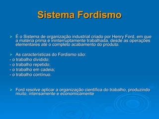 Fordismo Ppt