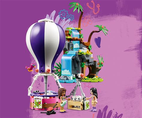 ЛЕГО Friends 41423 - Спасение в джунглата с тигър и балон | КОМСЕД