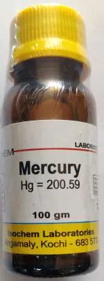 Buy ISOCHEM LABORATORIES MERCURY 100 GM Assay 99 9 Min Online At