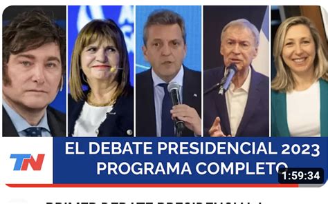 Elecciones En Argentina Tres De Los Cinco Candidatos Est