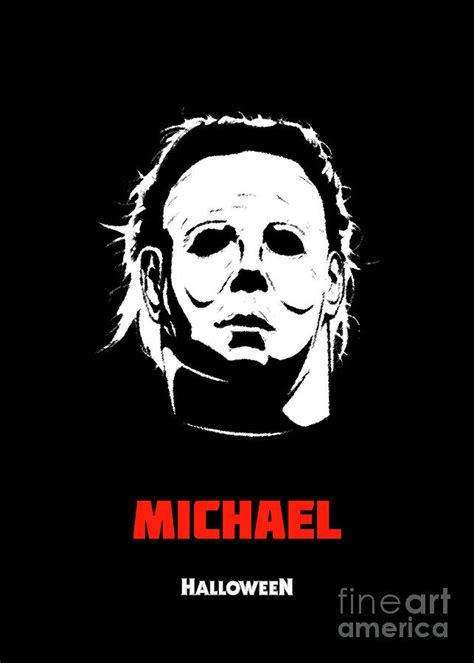 Michael Myers Mask Digital Art by Bo Kev - Pixels