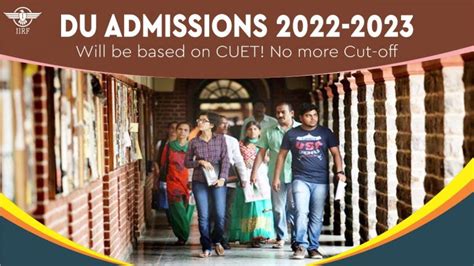 Du Admissions For 2022 2023 Will Be Based On Cuet No More Cut Off