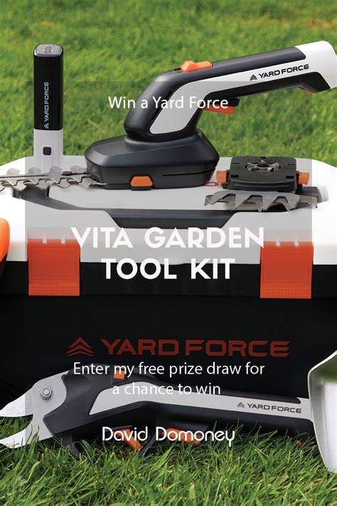 Win A Yard Force Vita Garden Tool Kit Artofit