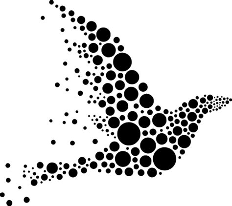 SVG animal oiseau forme cercles Image et icône SVG gratuite SVG Silh