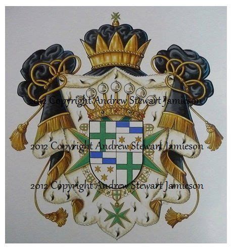 Coat Of Arms Order Of St Lazarus Heraldic Art Heraldic Artist