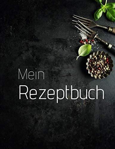 Mein Rezeptbuch Gro Es Rezeptbuch Mit Register Und Gestaltete