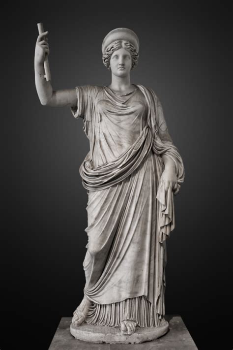 Greekromangods Hera Ephesus Vienna Type St Century Ad Roman Copy Of