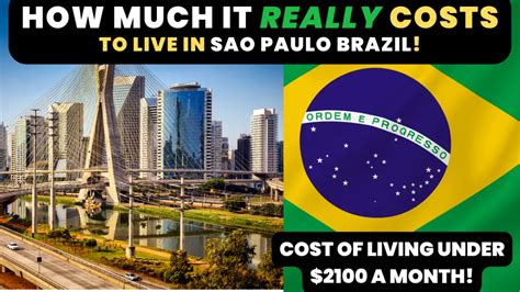 Monthly Cost Of Living In Sao Paulo Brazil 2024 Expat Guide