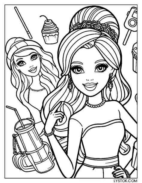 8 Dibujos E Imagenes Barbie Para Colorear Y Imprimir Gratis Para