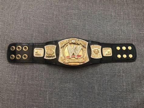 WWE Championship and US Spinner Mini belt Replica, Hobbies & Toys, Toys ...