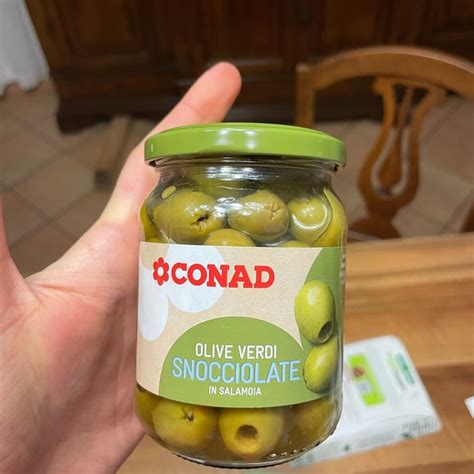 Conad Olive Verdi Snocciolate In Salamoia Review Abillion