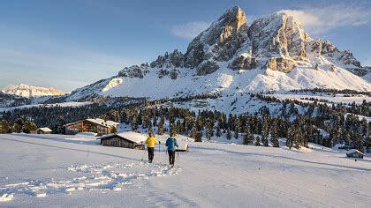 Gardena Pass Between Val Gardena And Val Badia In South Tyrol