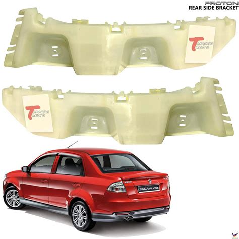 Proton Saga Fl Flx Se Rear Bumper Side Bracket Belakang Support