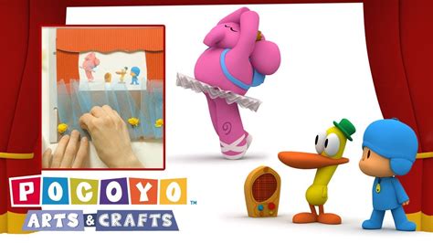 Pocoyo Arts Crafts Scrapbooking With Pocoyo Dance With Elly YouTube