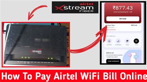 How To Pay Airtel Xstream Fiber Bill Online Airtel Wifi Ka Bill Kaise