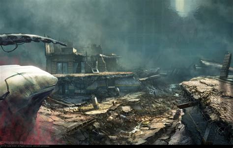 Crysis 2 Concept Art by Dennis Chan | Concept Art World