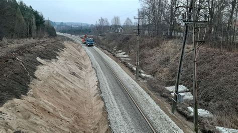 Remont linii kolejowej Gutkowo Olsztyn Na jakim etapie są prace Olsztyn