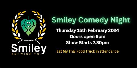 Smiley Comedy Night Smiley Brewing Co Southeast Boulevard Pakenham