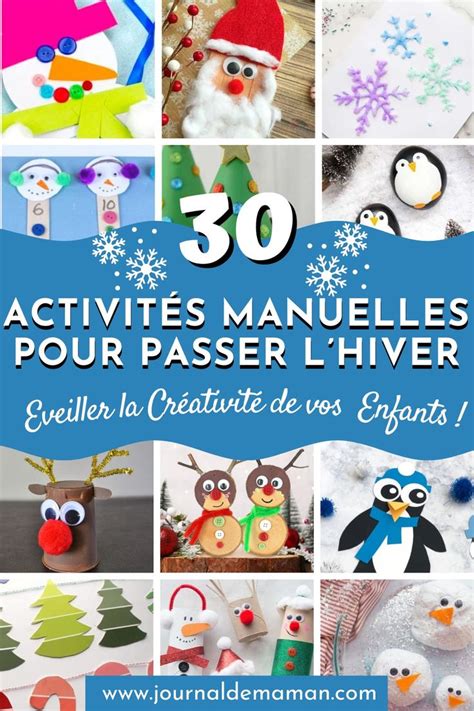 Bricolages d hiver 30 projets amusants pour les petits créatifs in