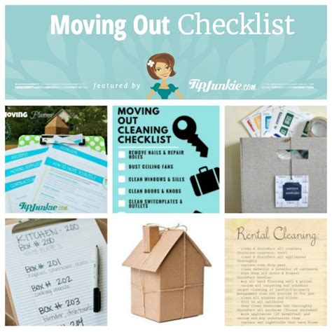 12 How to Move: Moving Out Checklist – Tip Junkie