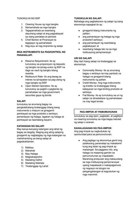 Solution Patakarang Pananalapi Pag Iimpok At Pamumuhunan Pambansang Kaunlaran Sektor Ng